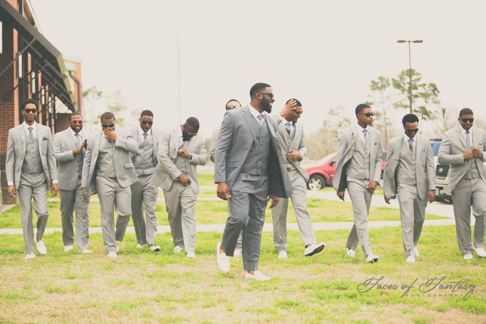 Groomsmen - Faces of Fantasy Photography