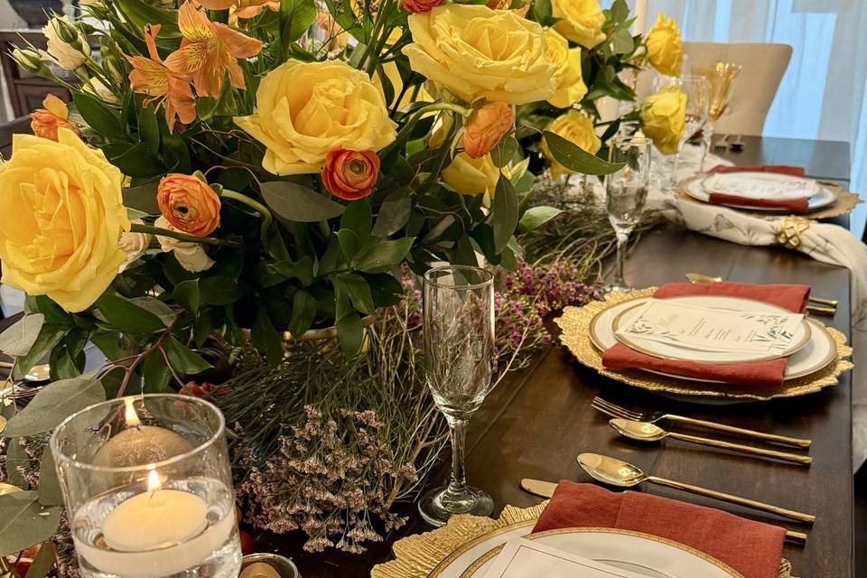 Custom Place Setting Details