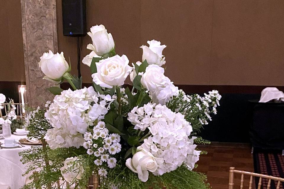 Elegant Reception Tablescape