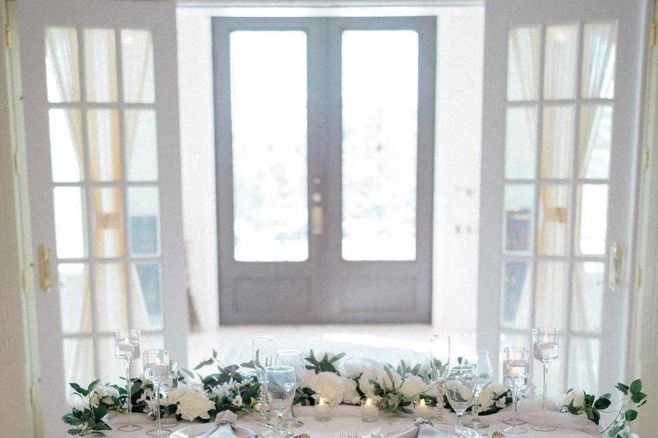 Elegant Sweetheart Table