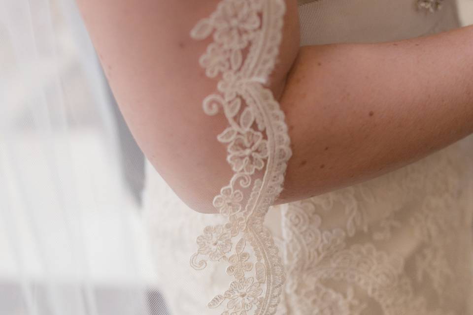 Lace details