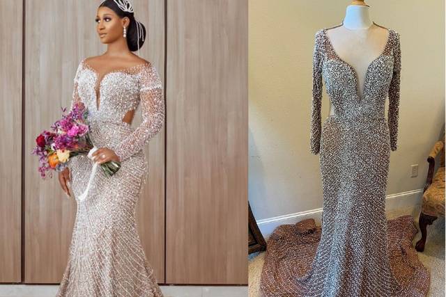 Replications of wedding gowns
