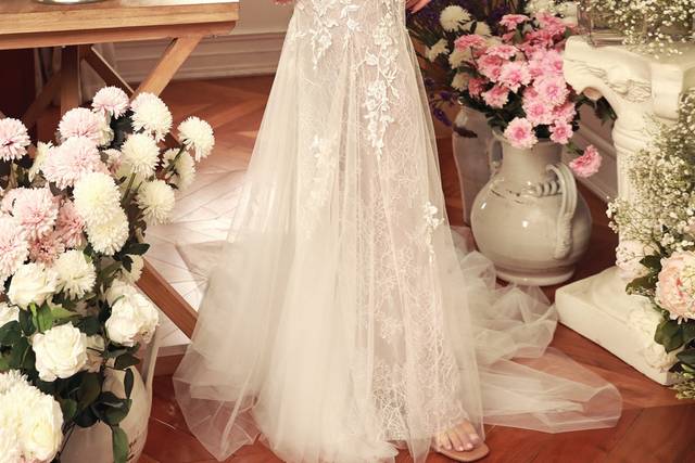 Wedding Dress Alterations - The White Flower - San Diego, CA