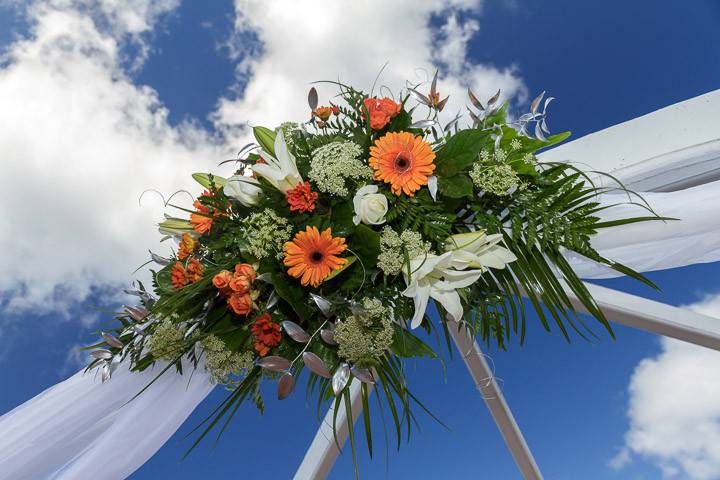 Wedding Arch Floral Arrangemen