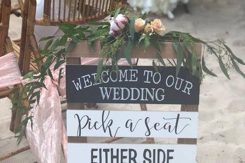 Wedding Sign