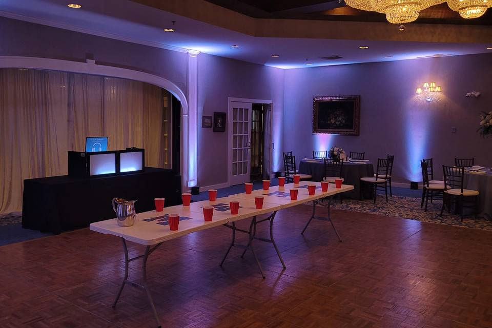DJ setup