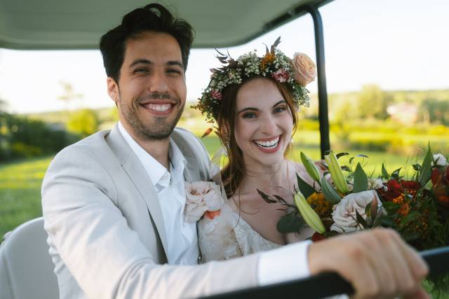 Wedding couple