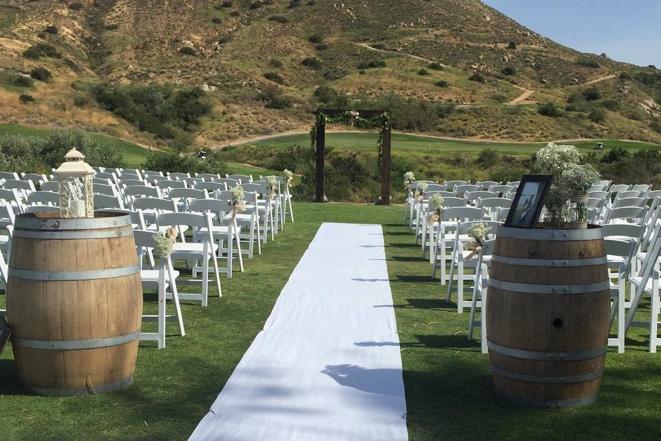 Ceremony area