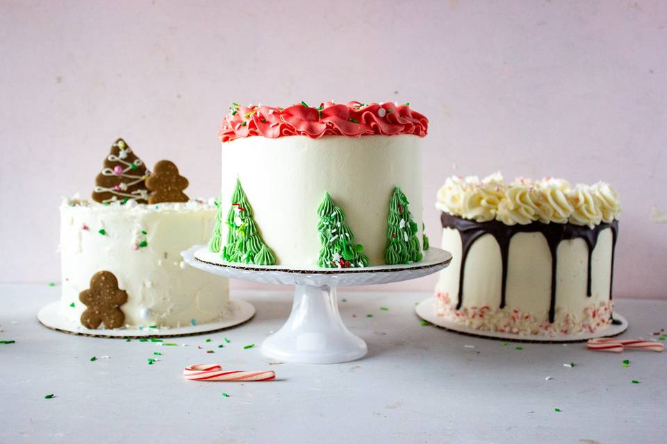 Holiday cakes
