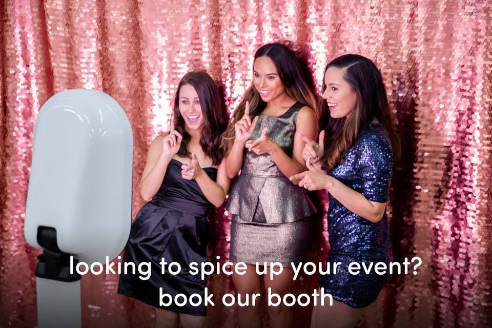 Luxe Photo Booth AVAILABLE NOW