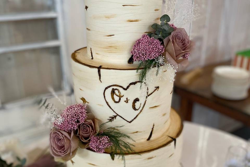 Birch Bark Cake