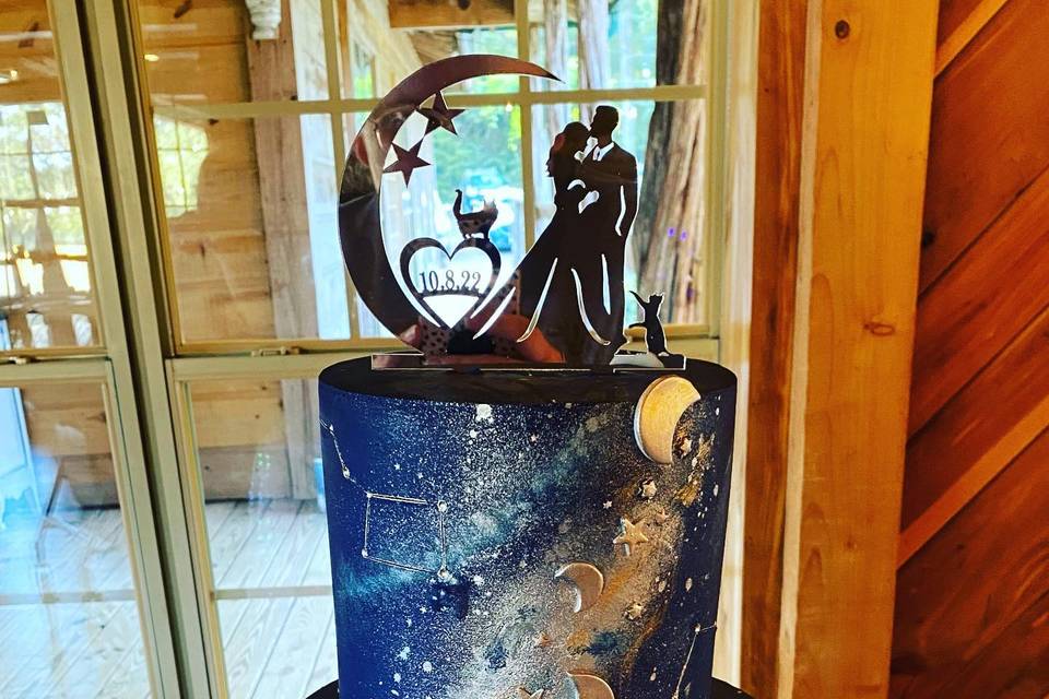 Celestial Wedding Cake