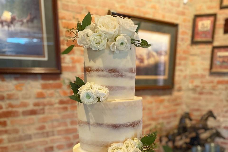 Semi Naked Cake