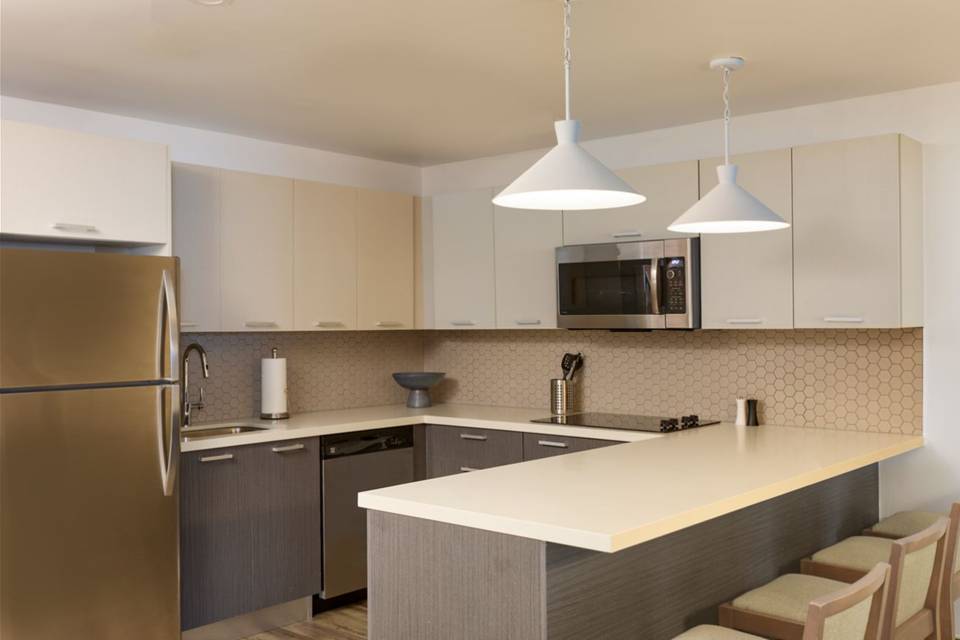 One Bedroom Apartment Kitchen