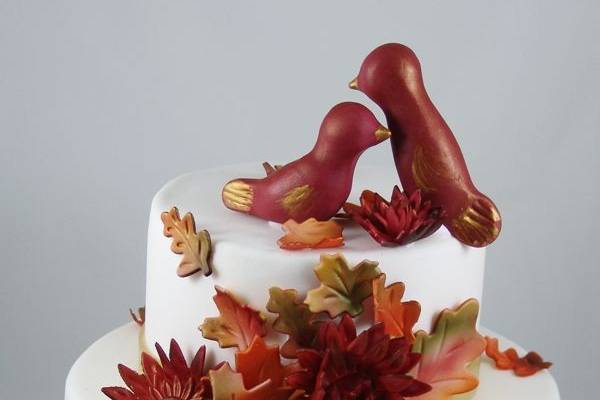 Autumn theme cake
