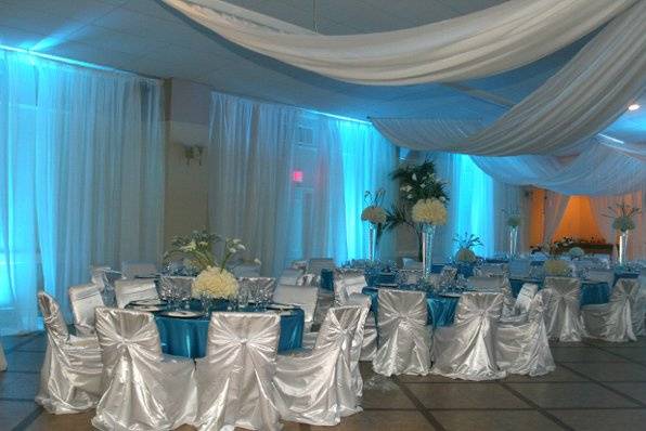 Tables and chairs