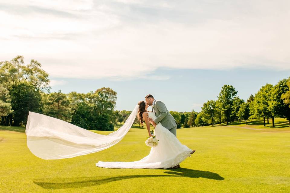 Couple Photo on Golf Course