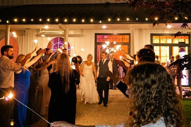 Sparkler Sendoff