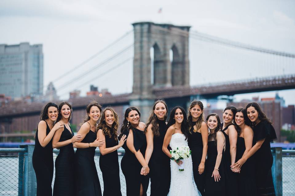 Bride @ Brooklyn Bridge