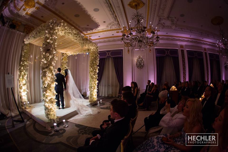 Ceremony at the St Regis