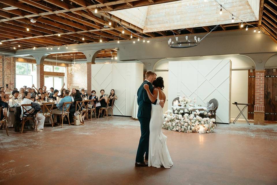 First dance moments