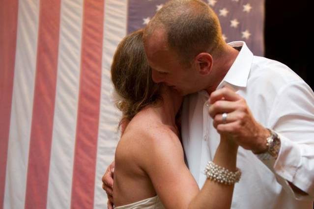 Couple dancing