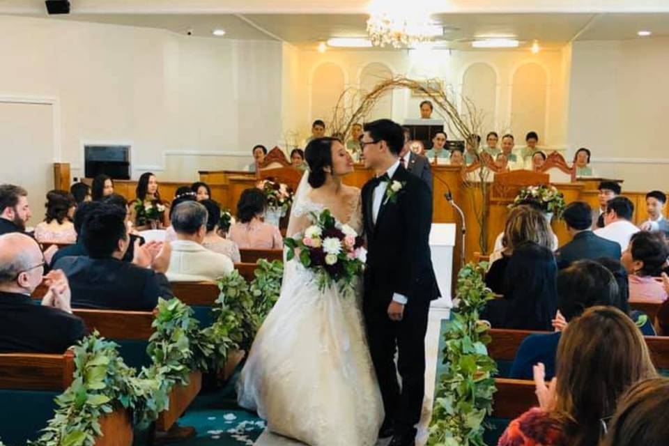 Ceremony Garland & Floral