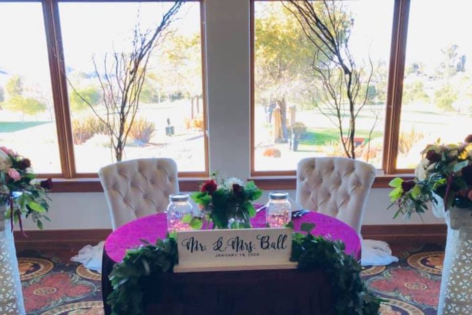 Sweetheart Table