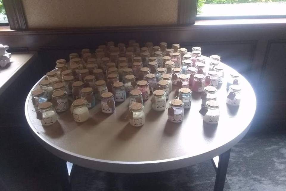 Candle favors