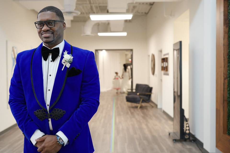 Groom's First Look