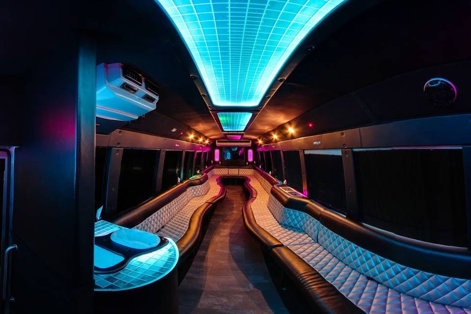 41 passenger limo bus