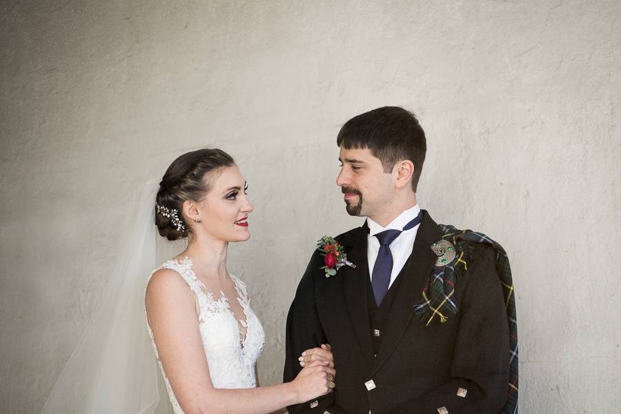 Bride and Groom Portrait