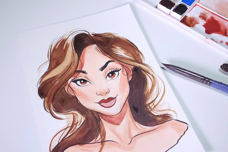 Watercolor Caricatures