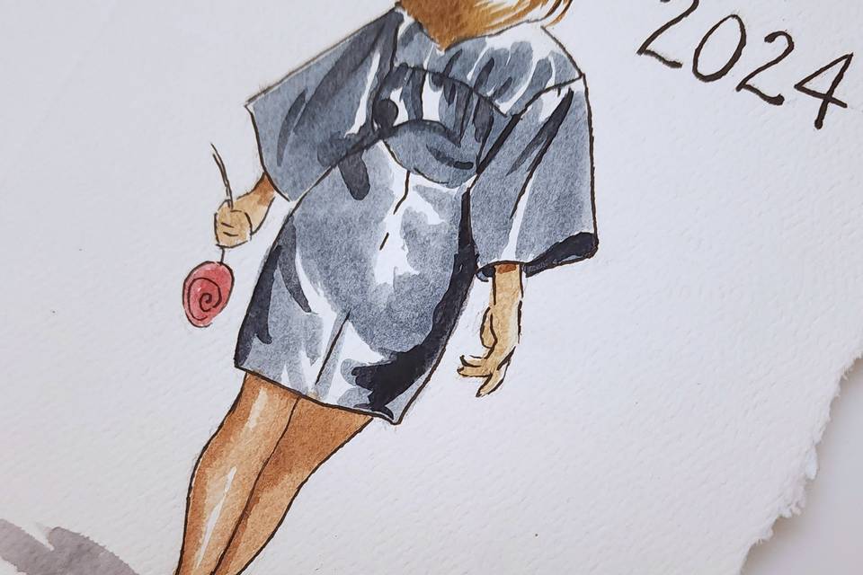 Watercolor Fashion Sketches