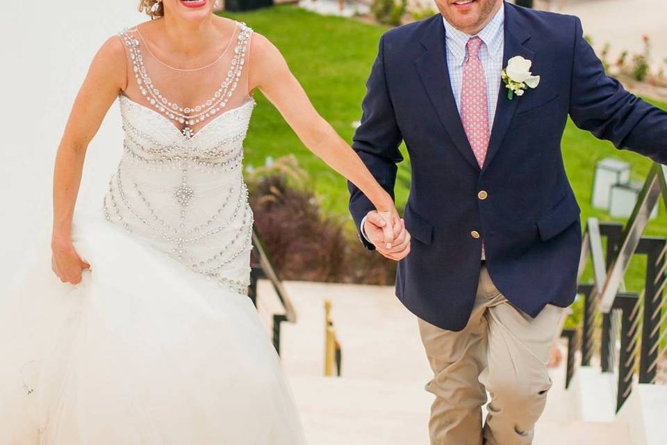 Beautiful couple on their wedding day
at The Finest Playa Mujeres, MX!