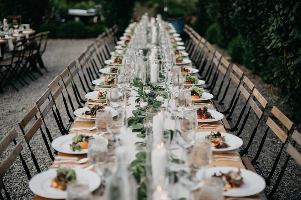 Plated Sitdown under the Stars