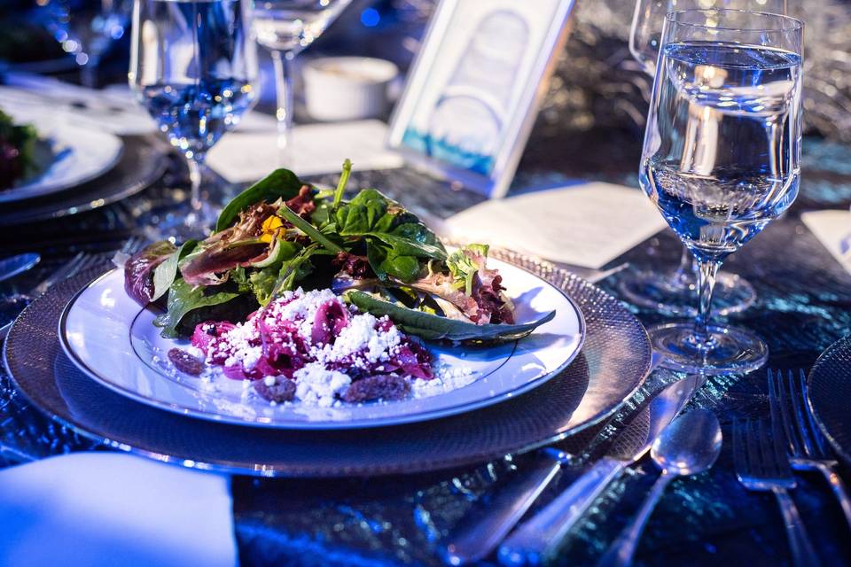 Plated Salad , CVH Gala 2019