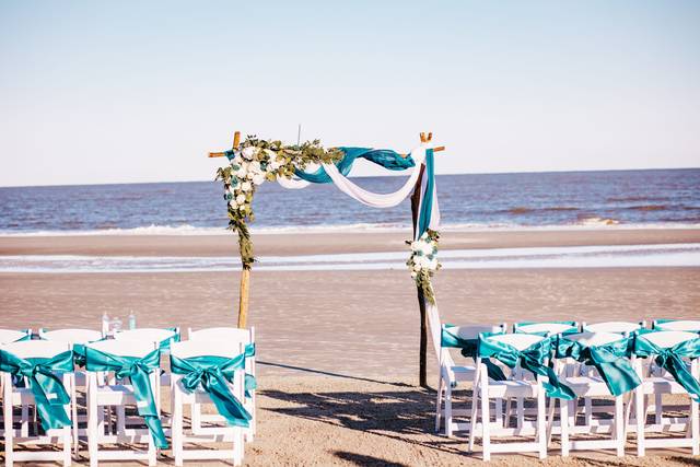 Driftwood arbor