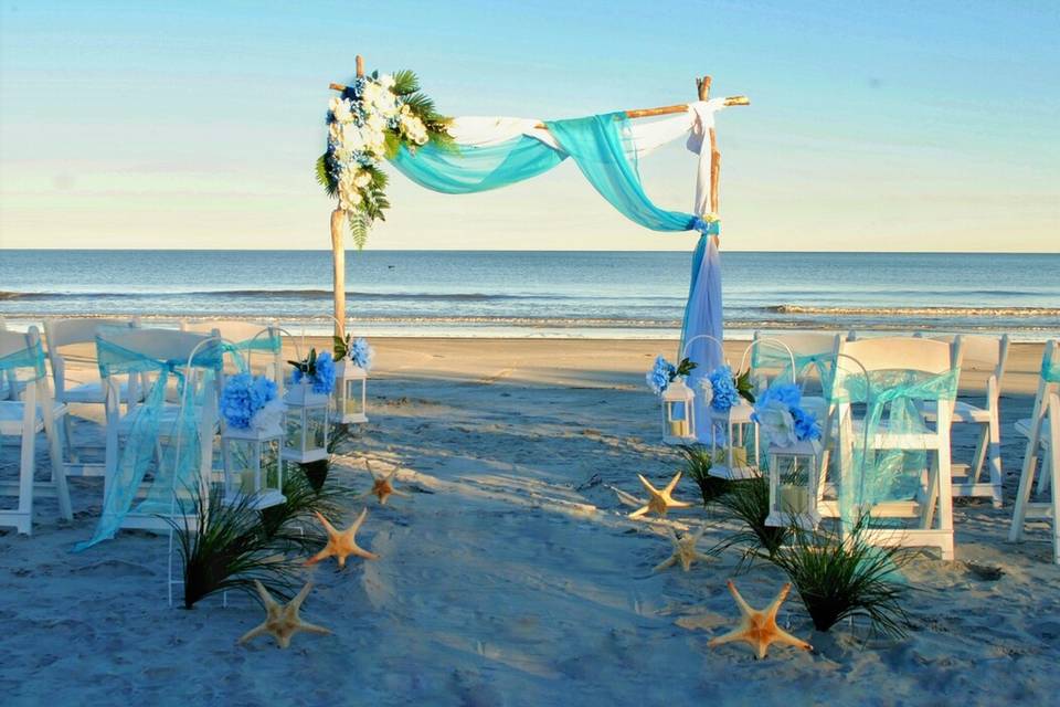 Seaside ceremony