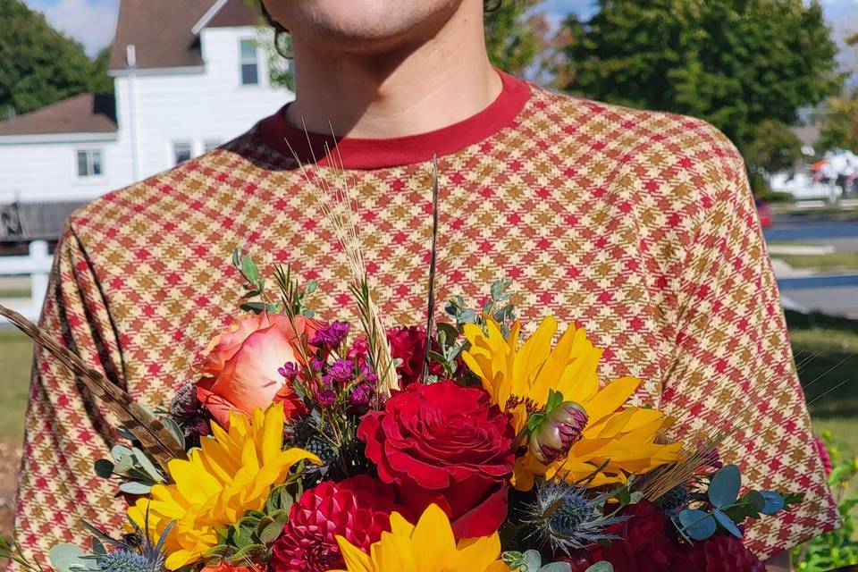 Fall Floral Bridal Bouquet