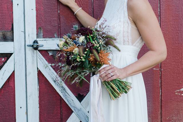 Bride by the door