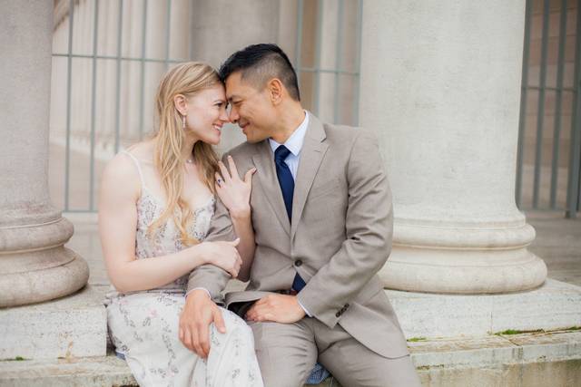 Happily married couple