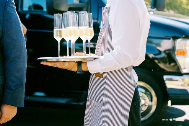 Wedding Guest Limo Bus Drop Of