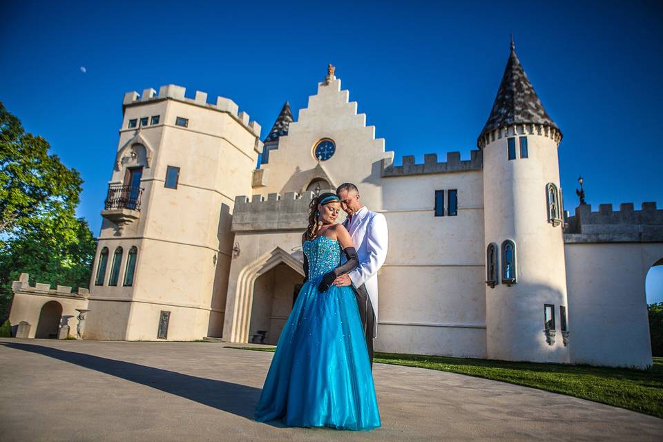 Engaged at Chateau Charmant