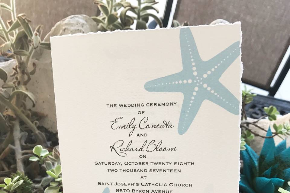 Anna Murray Invitations