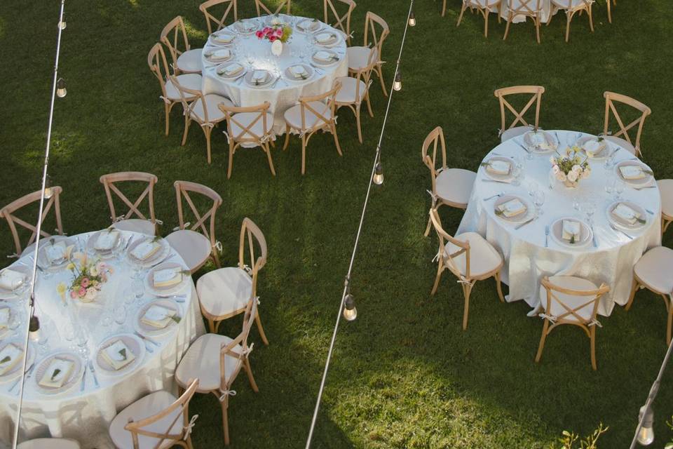 Table set up
