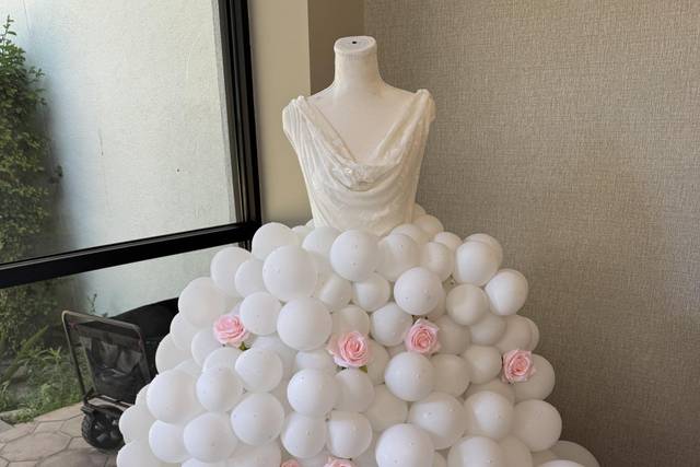 Balloon bride