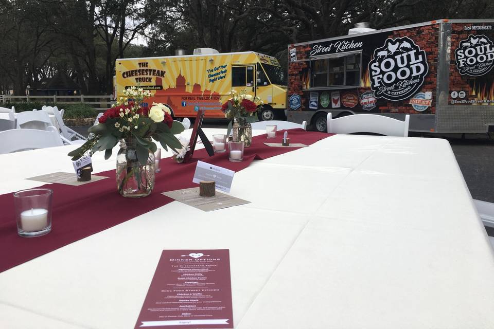 Food Truck Set Up