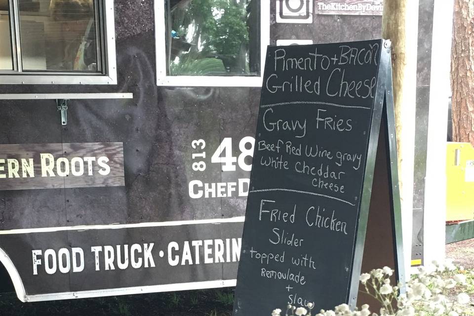 Food Truck Sample Menu