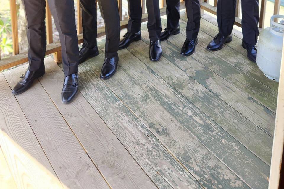 The groomsmen